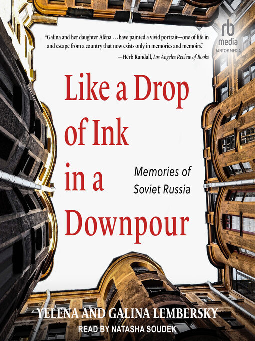 Title details for Like a Drop of Ink in a Downpour by Yelena Lembersky - Available